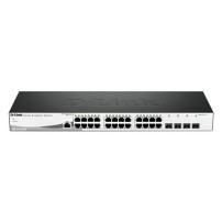 D-LINK SWITCH 24-PORT 10/100/1000BASE-T + 4 SFP PO D-LINK SWITCH 24-PORT 10/100/1000BASE-T + 4 SFP P