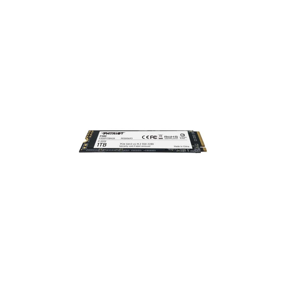 PATRIOT SSD INTERNO P300 1TB M.2 PCIE R/W 2100/1650 GEN 3X4