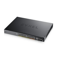 SWITCH ZYXEL XGS2220-30HP 24P Gigabit POE +2P 10GB MultiGigabit POE (Max 400W)+4P 10GB SFP+, Rack Managed Layer 3 Lite Stackable