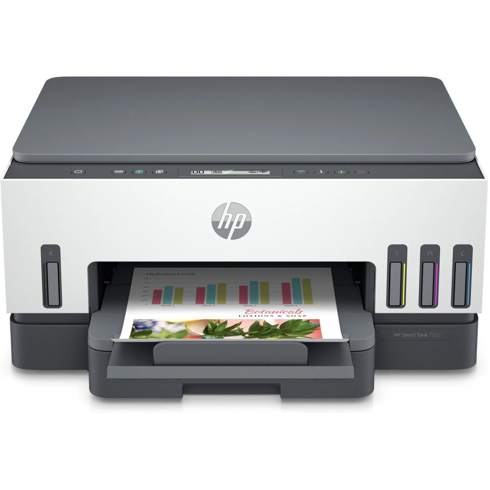 HP MULTIFUNZIONE INK A4 COLORE, SMART TANK 7005, 15PPM, USB/LAN/WIFI, 4 IN 1, 3 ANNI GAR REG PRODOTTO