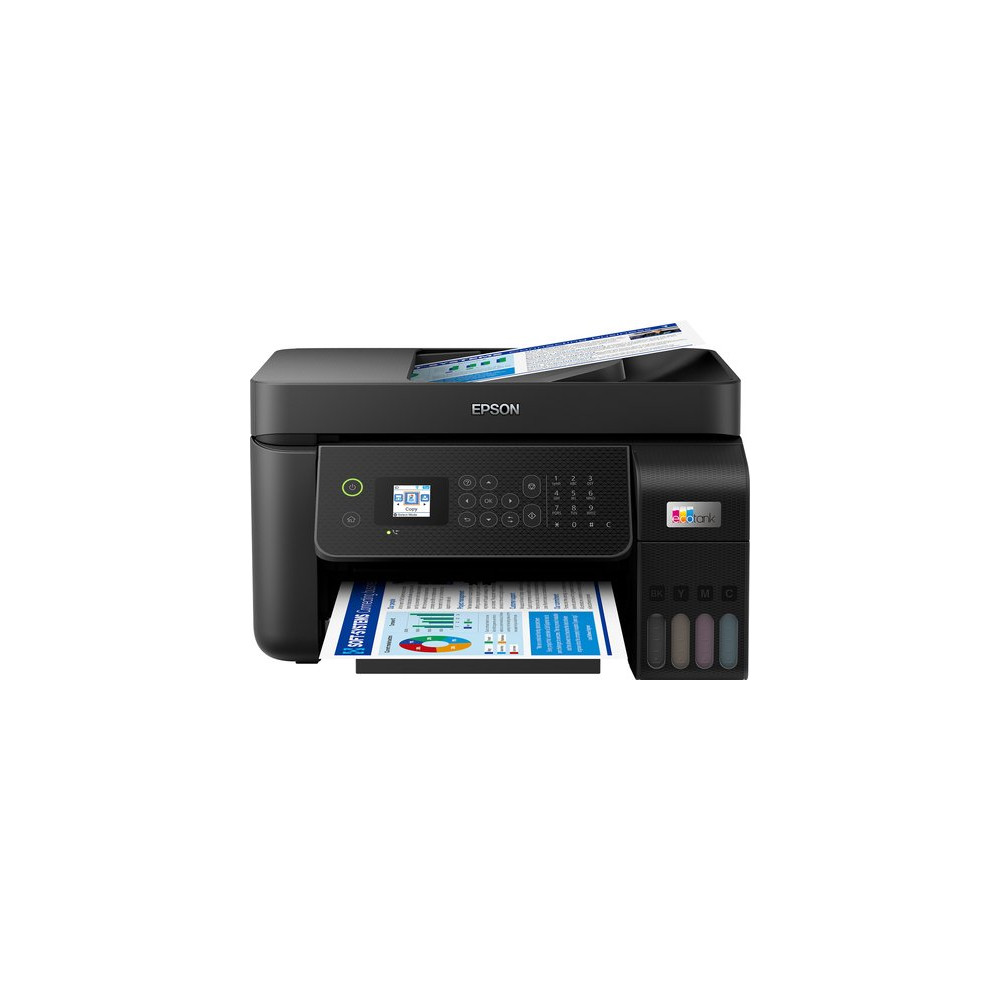 EPSON MULTIFUNZIONE INK A4 COLORE, ECOTANK ET-4800, 33PPM, ADF, FRONTE/RETRO MANUALE, USB/LAN/WIFI, 4 IN 1