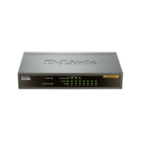 D-LINK SWITCH 8 PORTE 10/100 DI CUI 4 POE DESKTOP