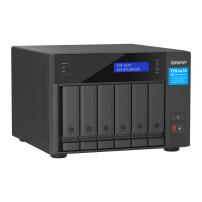 NAS TOWER QNAP HERO TVS-h674-i3-16G 6HD NOHDD 3,5"/2,5" + 2x M.2 PCIe 2x2.5GBE 16GB DDR4 RAM HDMI Intel i3-12100 4core 250W