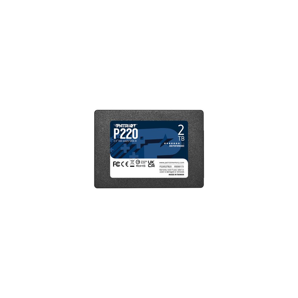 PATRIOT SSD INTERNO P220 2TB 2,5" SATA 6GB/S R/W 550/500