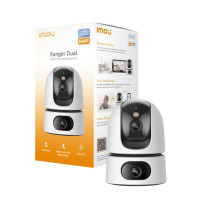 IMOU RANGER DUAL 10MP TELECAMERA INDOOR DOPPIA OTTICA MOTORIZZATA, AI IMOU SENSE, SIRENA E FARETTO