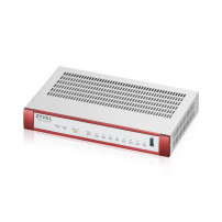 FIREWALL ZYXEL USGFlex Security Gateway 100H VPN: 50IPSec/L2TP, 25 SSL WAN, 8xLAN, Desktop Fanless, fino a 25 utenti