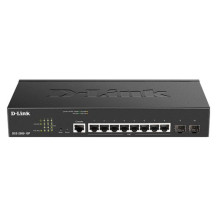 D-LINK SWITCH 8 PORTE GBIT POE MANAGED INCL. 2 X SFP
