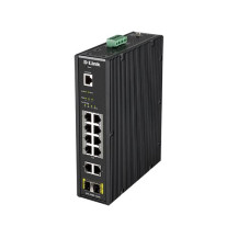 D-LINK SWITCH INDUSTRIALE 12 PORTE GIGABIT, RJ45 CONSOLE PORT