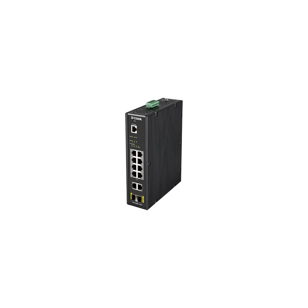 D-LINK SWITCH INDUSTRIALE 12 PORTE GIGABIT, RJ45 CONSOLE PORT