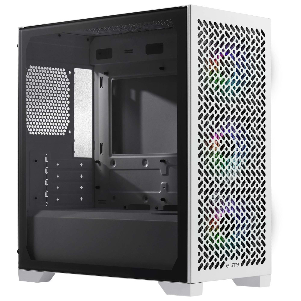 COOLER MASTER CASE MB ATX/MICRO ATX/MINI ITX, 3 VENTOLE ARGB, SUPPORTO RAD 280MM, USB-C, BIANCO