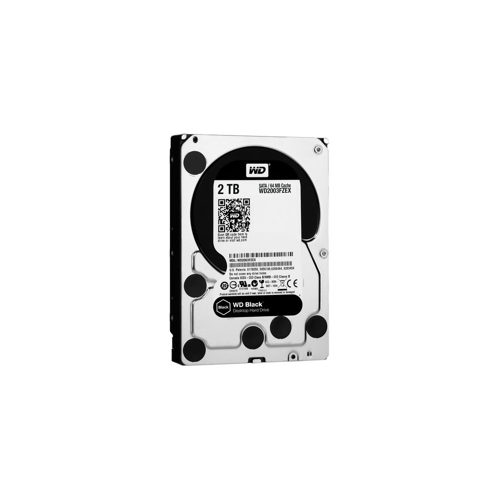 WESTERN DIGITAL HDD BLACK 2TB 3,5 7200RPM SATA 6GB/S 64MB CACHE