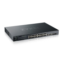 SWITCH ZYXEL XMG1930-30-ZZ0101F 24P 2.5 MGigabit +4P 10GbE +2P 10Gbe SFP+ IPv6, VLAN, QoS, IGMP, Rack, NO Fan, FREE Nebula Basic