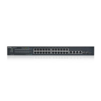 SWITCH ZYXEL XMG1930-30-ZZ0101F 24P 2.5 MGigabit +4P 10GbE +2P 10Gbe SFP+ IPv6, VLAN, QoS, IGMP, Rack, NO Fan, FREE Nebula Basic
