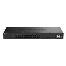 D-LINK SWITCH 28-PORT GIGABIT SFP STACKABLE SMART MANAGED SWITCH WITH 4 X 10G SFP+ PORTS