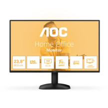 AOC MONITOR 23,8 LED IPS FHD 16:9 4MS 300 CDM 120Hz, VGA/HDMI