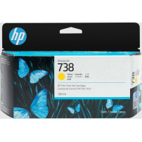 HP CART INK GIALLO DESIGNJET 738