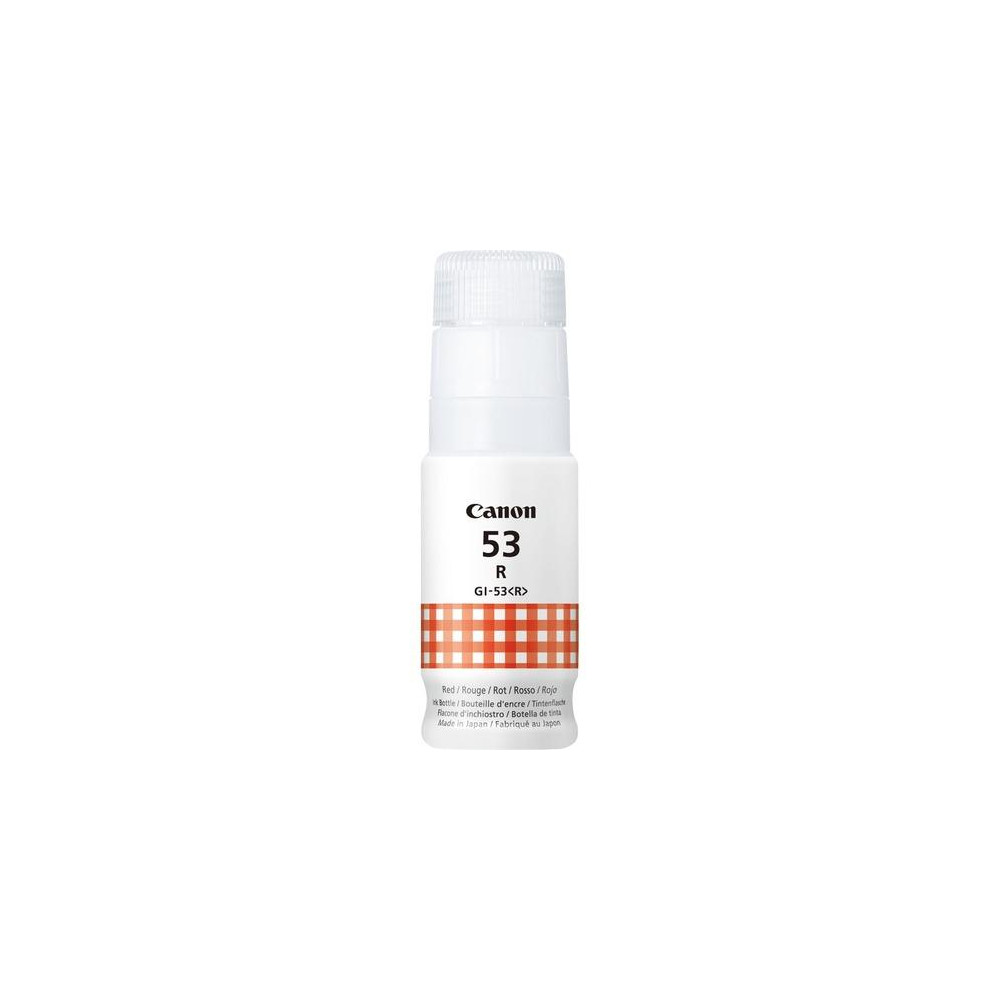 INK CANON GI-53 R Rosso Flacone da 60ml 3.700PP x PIXMA G550 G650