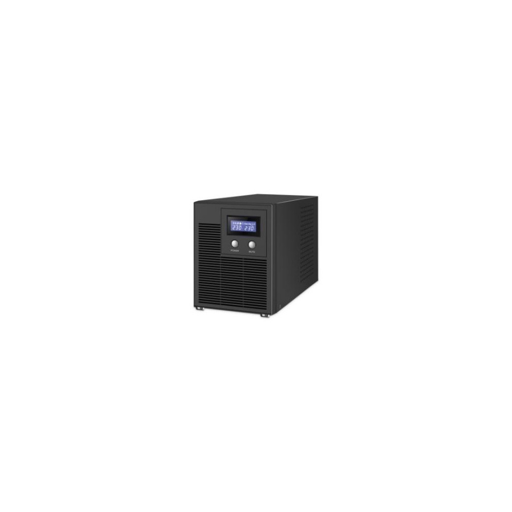 UPS ATLANTIS A03-HP4003P 3000VA (2100W) Sinewave Line Interactive 4x12V-7Ah Display LCD Interfaccia USB-HID RS232 EPO 6xIEC