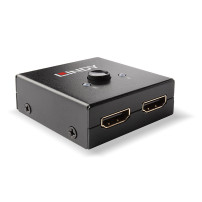 SWITCH LINDY HDMI 18G 4K60, Bidirezionale, 2 Porte - 38336