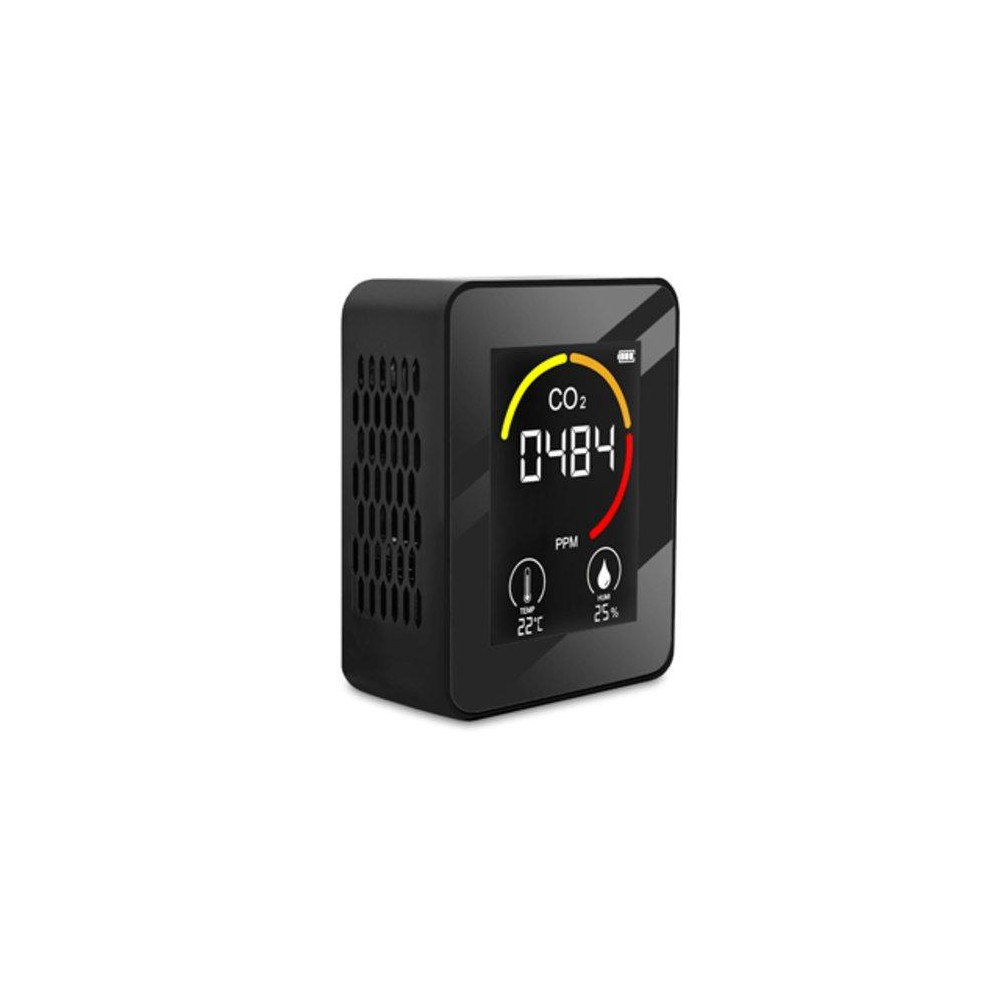 MISURATORE DI CO2 PURIFY PY-M101-B misura la quantità di CO2 presente all'interno di un ambiente con grafico e allarme sonoro