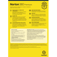 NORTON 360 Premium 2023 75GB IT 1 USER 10 DEVICE 12MO GENERIC RSP MM GUM 21429125