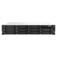 NAS RACK 2U QNAP TS-873AeU-4G 8HD 3,5"/2,5" NOHDD 2x2.5 GBE 2xUSB-C 2xUSB-A 4GB DDR4 4C AMD Ryzen V1000 V1500B 250w