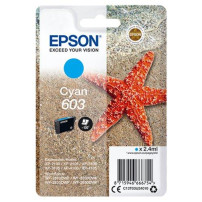ORIGINAL Epson Cartuccia d'inchiostro ciano C13T03U24010 603 ~130 Seiten