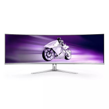 Philips Evnia 8000 49M2C8900L/00 Monitor PC 124,2 cm (48.9") 5120 x 1440 Pixel Dual QHD QD-OLED Bianco
