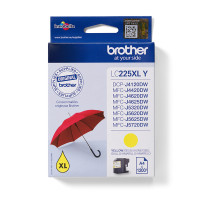 ORIGINAL Brother Cartuccia d'inchiostro giallo LC225XLY LC-225XL ~1200 Seiten 11,8ml