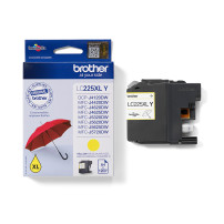 ORIGINAL Brother Cartuccia d'inchiostro giallo LC225XLY LC-225XL ~1200 Seiten 11,8ml