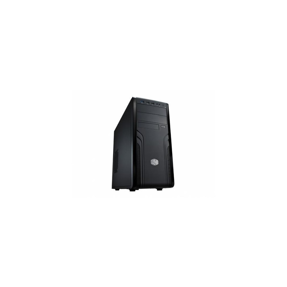 CASE MID-TOWER NO PSU FORCE 500 1USB3 1USB2 BLACK