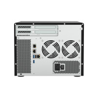 NAS TOWER QNAP TS-855X-8G 8HD 6x3,5 + 2x2,5" NOHD 2xM.2 1x10GBE BaseT 2x2.5GBE 3xUSB3.2 8GB RAM Intel Atom C5125 8C 2.8GHz 250W