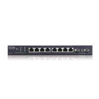 XMG1915-10E - NebulaFlex Switch Web Managed 8 porte 2.5 MGigabit + 2 porte 10GbE SFP+ - Supporto IPv6, VLAN - senza ventole