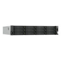 QNAP TS-H1277AXU-RP NAS Armadio (2U) AMD Ryzen™ 7 32 GB DDR5 0 TB QuTS hero Nero