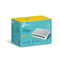 TP-Link TL-SF1008D Non gestito Fast Ethernet (10/100) Bianco