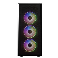 CASE ITEK M.TOWER "VERTIBRA H210" GAMING  2*USB3, 4*12cm fan ARGB, Trasp Wind, -  ITGCAVH210