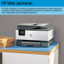 HP OfficeJet Pro 9120b Wireless All-in-One Colore Stampante, Stampa fronte/retro; fotocopiatrice, scanner