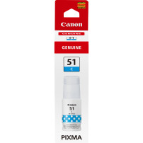 INK CANON GI-51 C CIANO Flacone da 70ml 7.700PP x PIXMA G1520 G2520 G2560 G3520 G3560