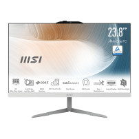 ALL IN ONE MSI Modern AM242 1M-1236IT 23,8" Intel Core 5 120U 8GB SSD512GB Tastiera Mouse W11P Bianco