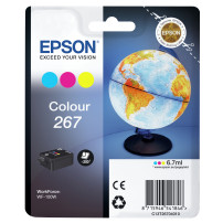 ORIGINAL Epson Cartuccia d'inchiostro differenti colori C13T26704010 267 ~200 Seiten 6,7ml