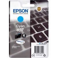 ORIGINAL Epson Cartuccia d'inchiostro ciano C13T07U240 407 ~1900 Seiten 20,3ml
