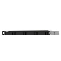 NAS RACK 1U QNAP TS-432PXU-2G 4HD 3,5"/2,5" NOHD 2P 10GBE SFP+ 2P 2.5 GBE USB3.0 2GB DDR4 QUADCORE AL-324 1.7GHZ 250w