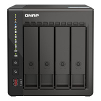 NAS TOWER QNAP TS-453E-8G 4HD NOHDD 2.5"/3.5" SATA 2P 2.5 GBE 8GB RAM DDR4 2XHDMI Intel Celeron J6412 4Core 2.0GHz