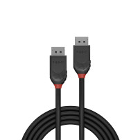 CAVO LINDY DISPLAYPORT 1,2 TO DP, M/M, 2MT, "Black Line", NERO, 36492