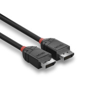 CAVO LINDY DISPLAYPORT 1,2 TO DP, M/M, 2MT, "Black Line", NERO, 36492