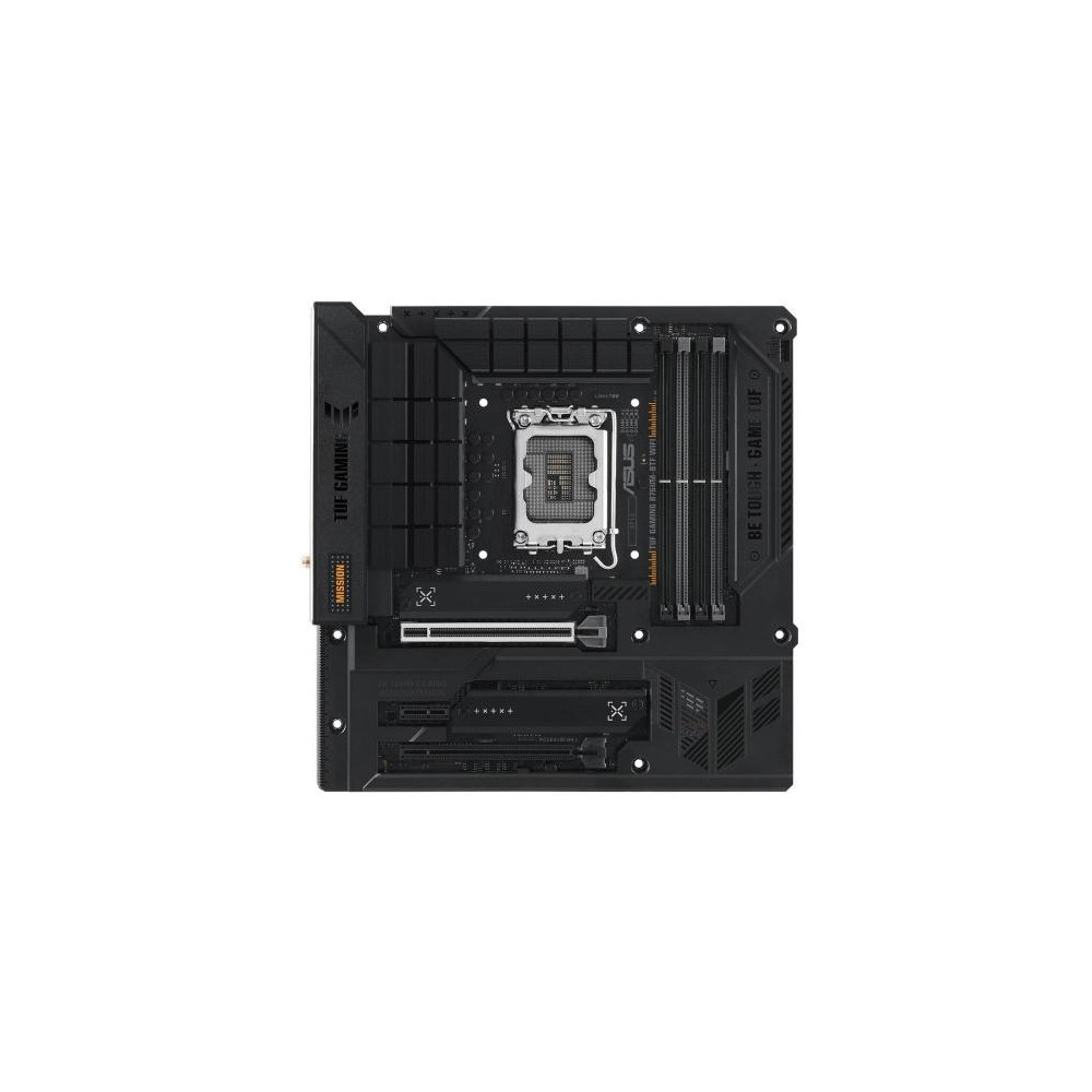 MB ASUS TUF GAMING B760M-BTF WIFI LGA1700 (RAPTOR/ALDER LAKE) 4DDR5 WIFI6 HDMI+DP USB+USB-C M2 (NECESSARIO CASE SERIE BTF) mATX