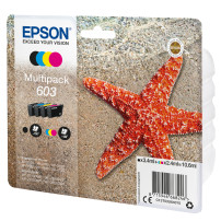 ORIGINAL Epson Multipack nero / ciano / magenta / giallo C13T03U64010 603 ~540 Seiten