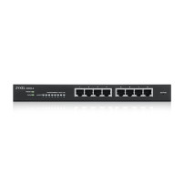 SWITCH ZYXEL - NebulaFlex Switch Web Managed 8p Gigabit - Supporto IPv6, VLAN - Design senza ventole, Desktop GS1915-8-EU0101F