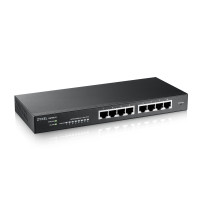 SWITCH ZYXEL - NebulaFlex Switch Web Managed 8p Gigabit - Supporto IPv6, VLAN - Design senza ventole, Desktop GS1915-8-EU0101F