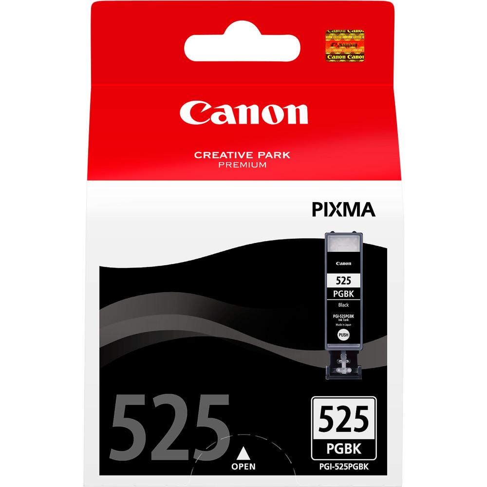 INK CANON PGI-525BK Nero 19ML x IP4850 IP4950 MG5150 MG5250 MG5350 MG6150 MG6250 MG8150 MG8250 MX715 MX895